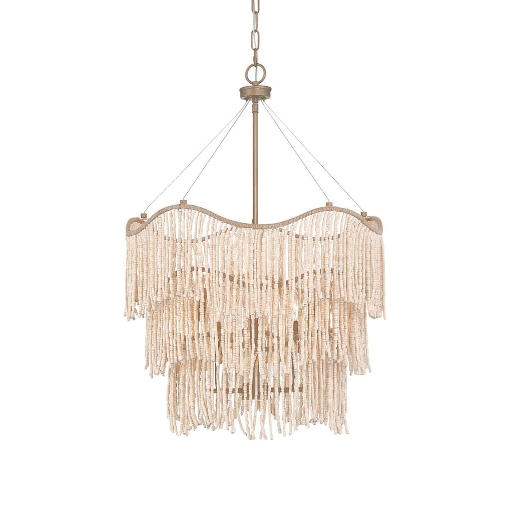 Savoy House 7-7520-6 Melia 6 Light 22" Wide Waterfall Chandelier