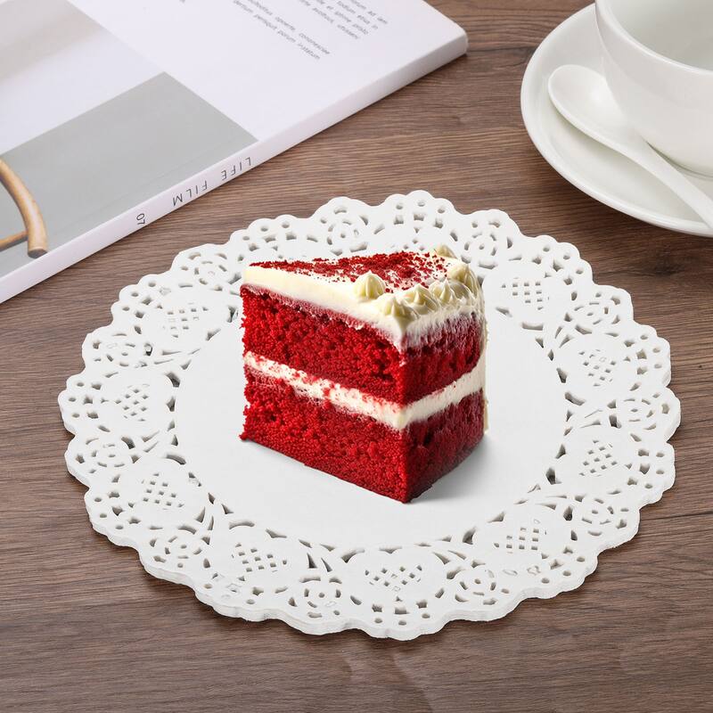 Lace Paper Doilies, Round Tableware Disposable Paper