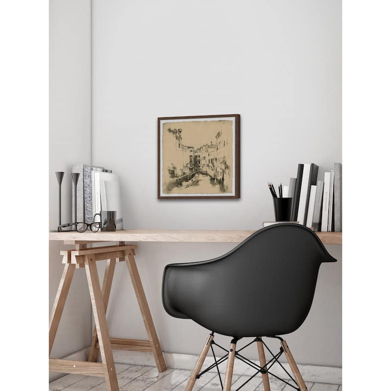 Venice Canal Framed Print