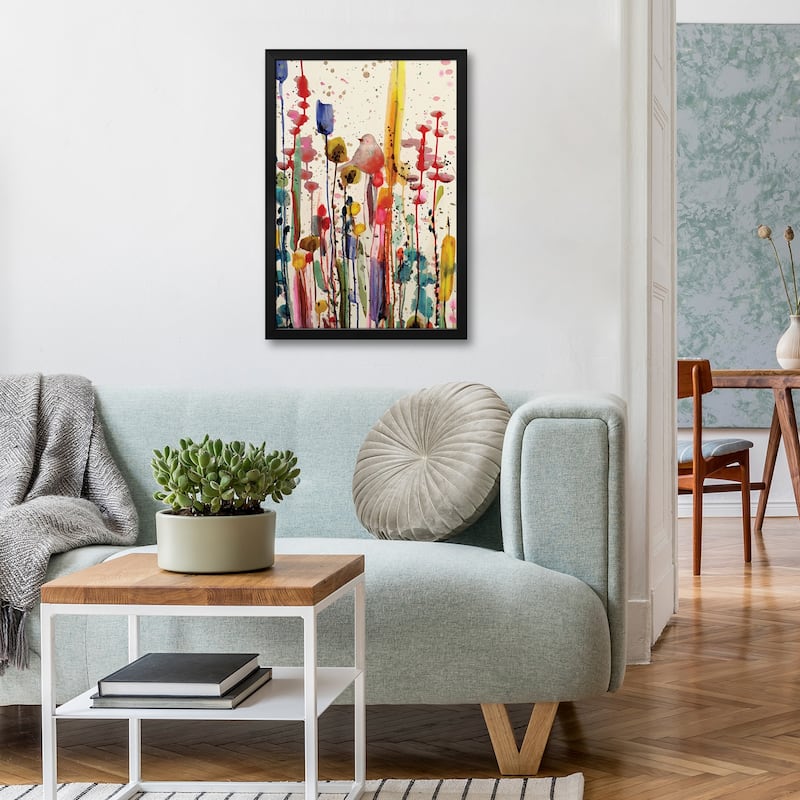 Ce Doux Matin Premium Framed Poster by Sylvie Demers