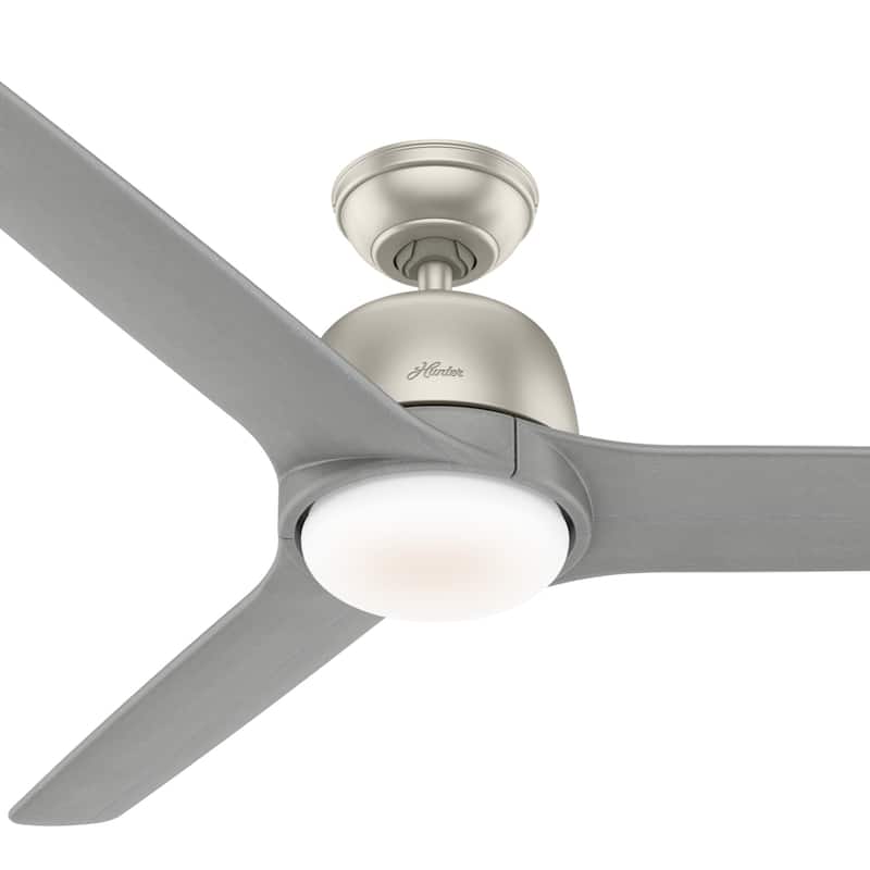 Hunter 54" Norden Ceiling Fan with LED Light Kit and Handheld Remote - Transitional, Modern, Contemporary