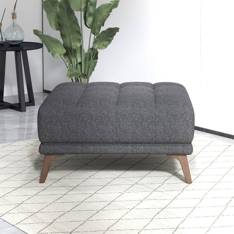 Addison Square Upholstered Ottoman Comfortable choice, multiple functions, classic design, and cozy corners