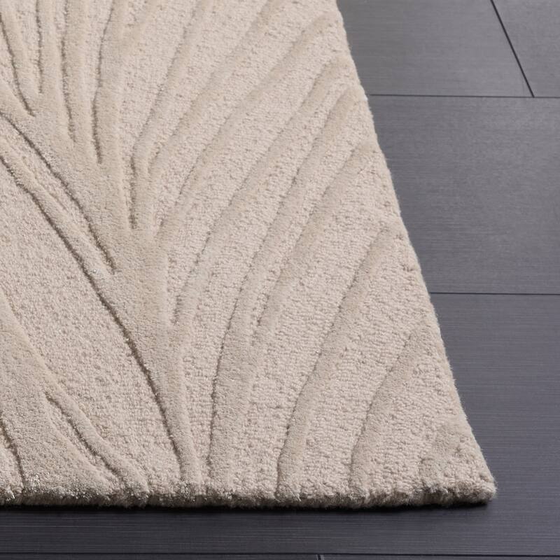 SAFAVIEH Handmade Glamour Fortunata Contemporary Wool Rug