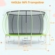 preview thumbnail 7 of 6, Trampolines with Safty Enclosure Recreational Trampolines