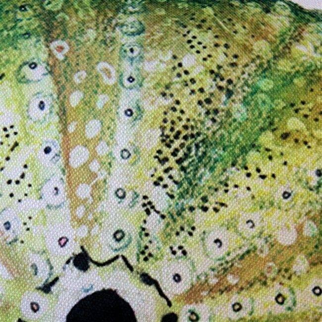 Big Island Sea Urchin Throw Pillow