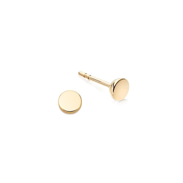 Fashionvare Women S 925 Sterling Silver Disc Stud Earrings Gold Fashionvare Women S 925 Sterling Silver Disc Stud Earrings Gold
