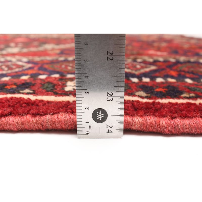 ECARPETGALLERY Hand-knotted Anadol Red Wool Rug - 4'6 x 6'11