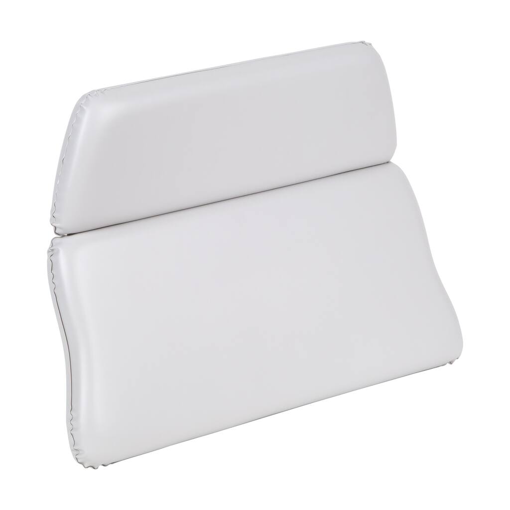 2 Panel Bath Spa Pillow Cool Grey