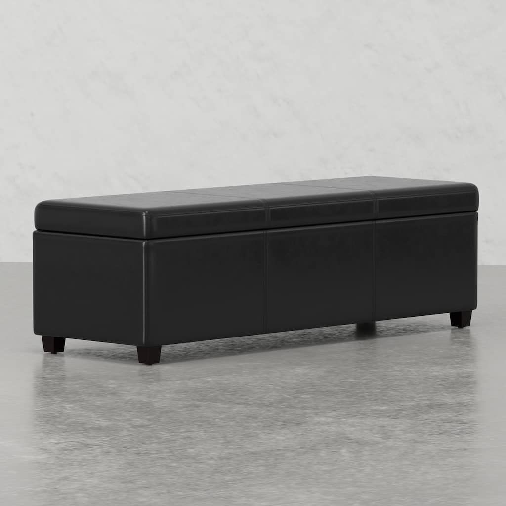 Extra Large Storage Ottoman Bench