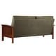 preview thumbnail 14 of 24, Hills Mission-style Oak Sofa by iNSPIRE Q Classic