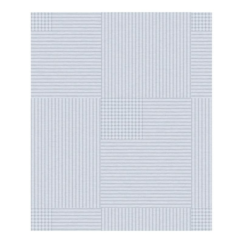 Advantage Ronald Light Blue Squares Wallpaper - 21 x 396 x 0.025