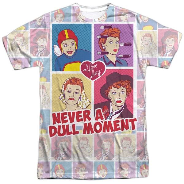 Shop I Love Lucy All Over Panels Front Back Print Mens
