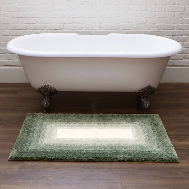 Mohawk Home Ombre Border Bath Rug