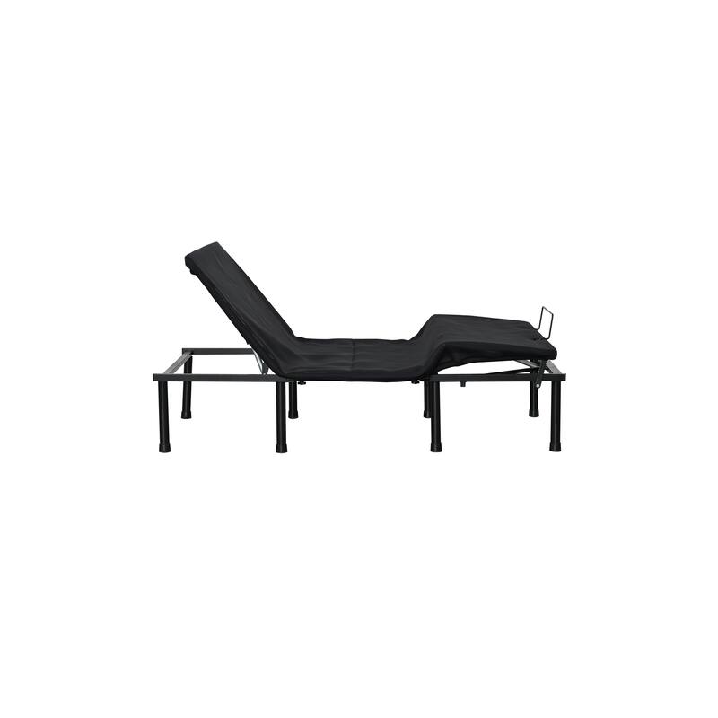 Motorized Adjustable Bed Base with Head and Foot Inclines, Full, Queen, Twin XL, Noise-Free, Quick Assembly