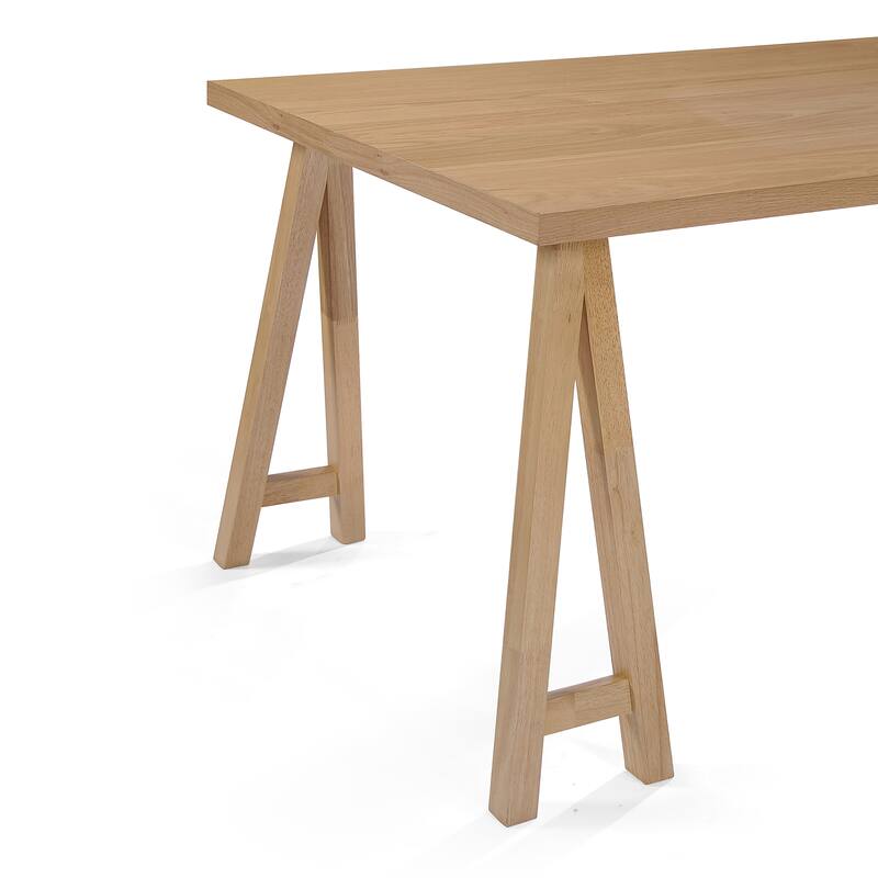 Sabine Rectangle Wood Farmhouse Dining Table by Christopher Knight Home