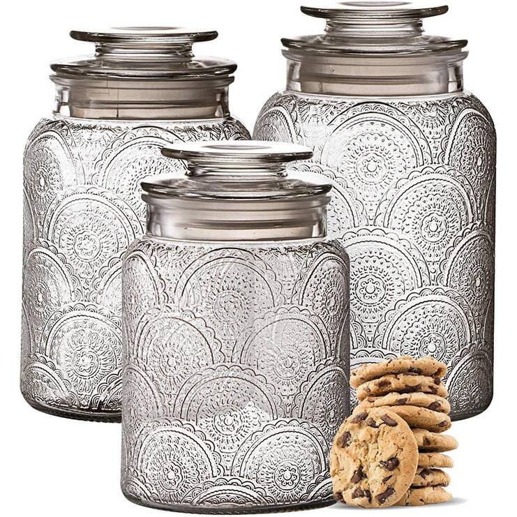 Food Storage Containers with Airtight Lids - Clear