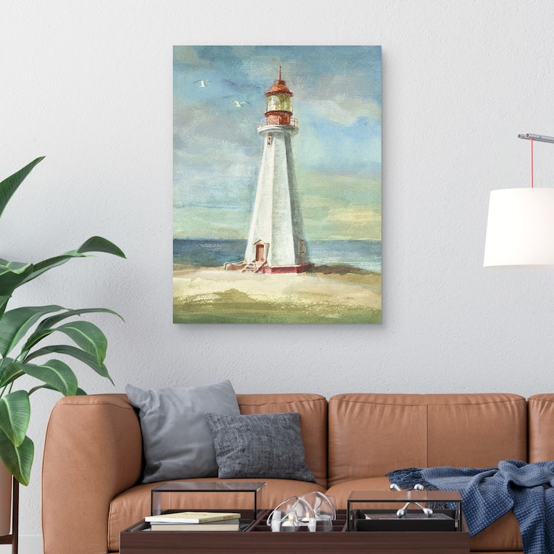 Lighthouse III by Danhui Nai Canvas Art Print