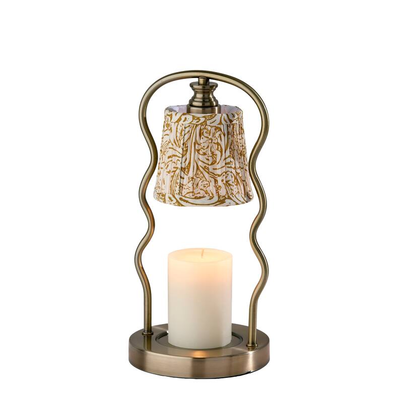 Twirl Candlewarmer Lamp with Timer - Dimmable Wax Melt Heater, 3 Lighting Modes & Auto Shutoff