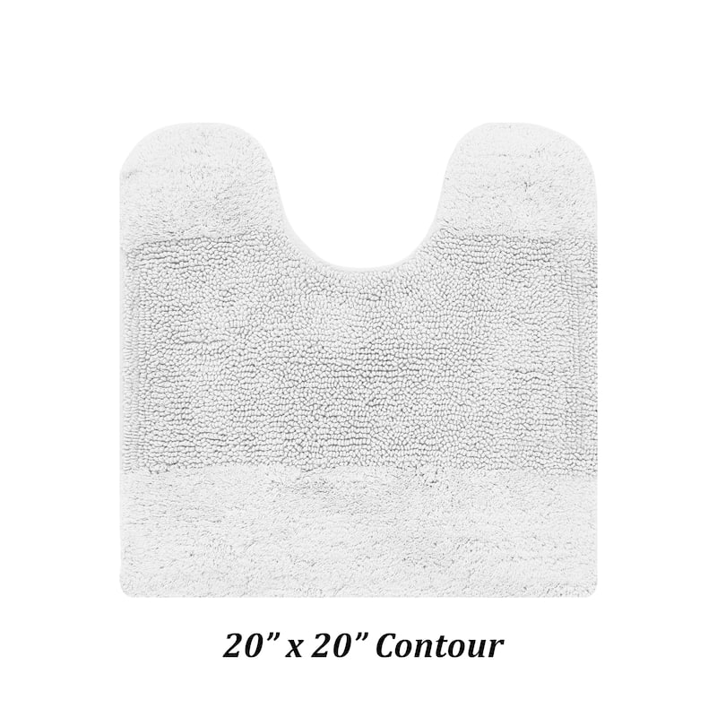 Better Trends Bath Rug 100% Cotton Water Absorbent Tufted Bathroom Rugs for Shower, Sink Mats Machine Wash Granada Collection