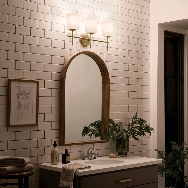 Kichler 55142 Ali 3 Light 23" Wide Vanity Light with Frosted Glass
