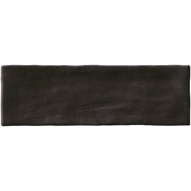Ackland AKNPTRAV2.5X8S-CA Rava - 3" x 8" Solid Subway Wall Tile - - Onyx
