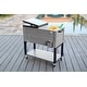 preview thumbnail 3 of 21, Permasteel 80 Qt. Rustic Furniture Style Patio Cooler