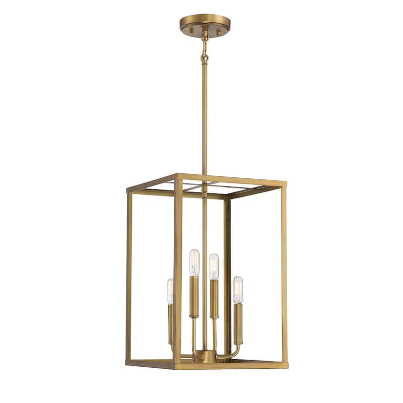 Meridian M30008 4 Light 12" Wide Pendant