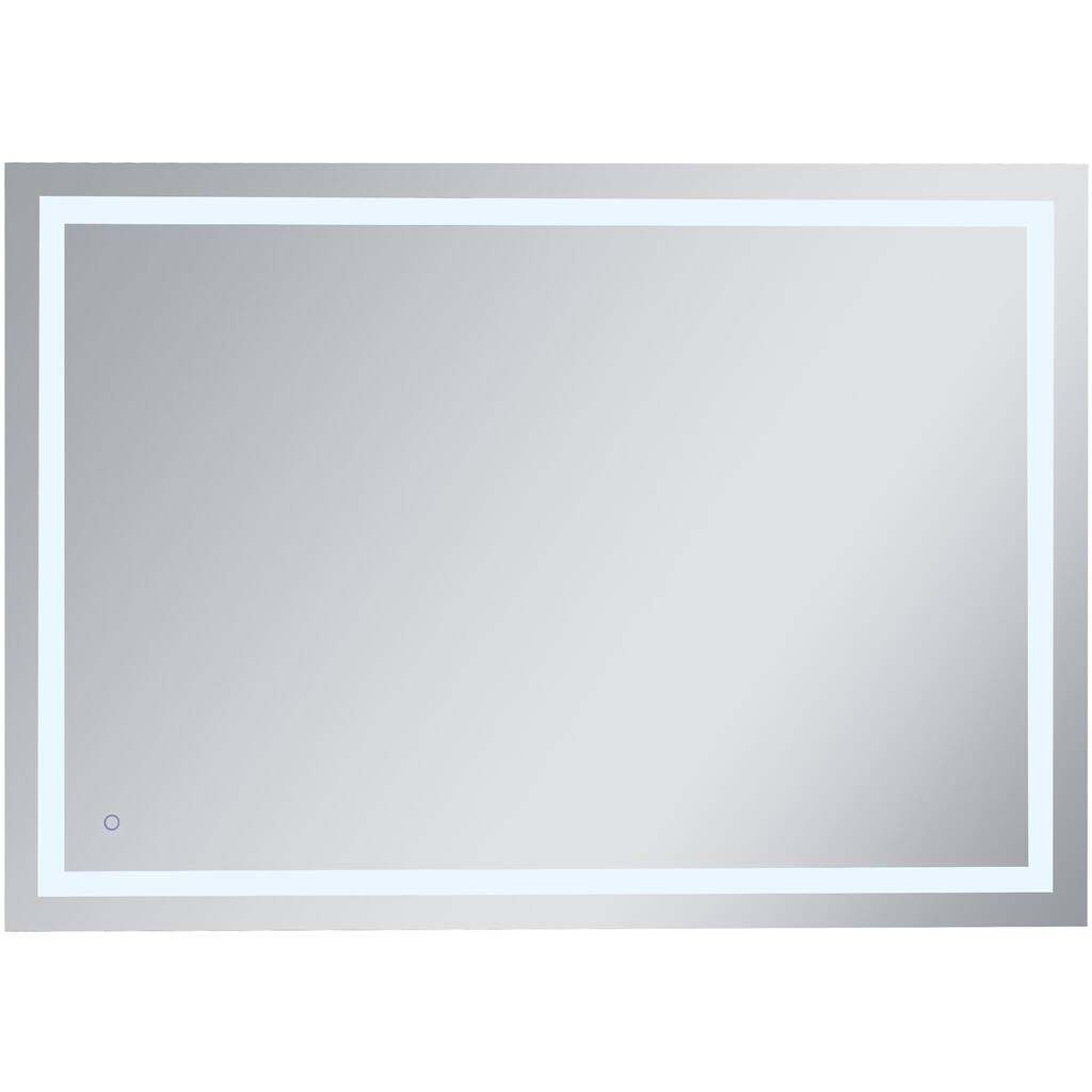Elegant Lighting Helios 42" x 60" Rectangular Frameless Wall Mounted