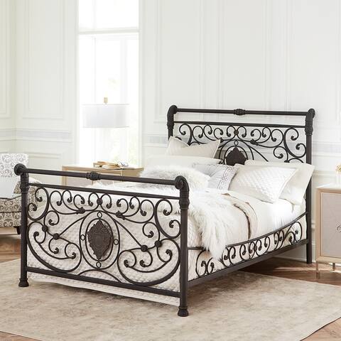 Hillsdale Furniture Mercer Metal Sleigh Bed