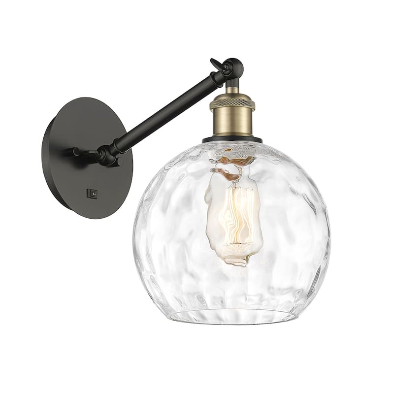 Innovations Lighting 317-1W-14-8 Athens Sconce Athens 14" Tall Wall