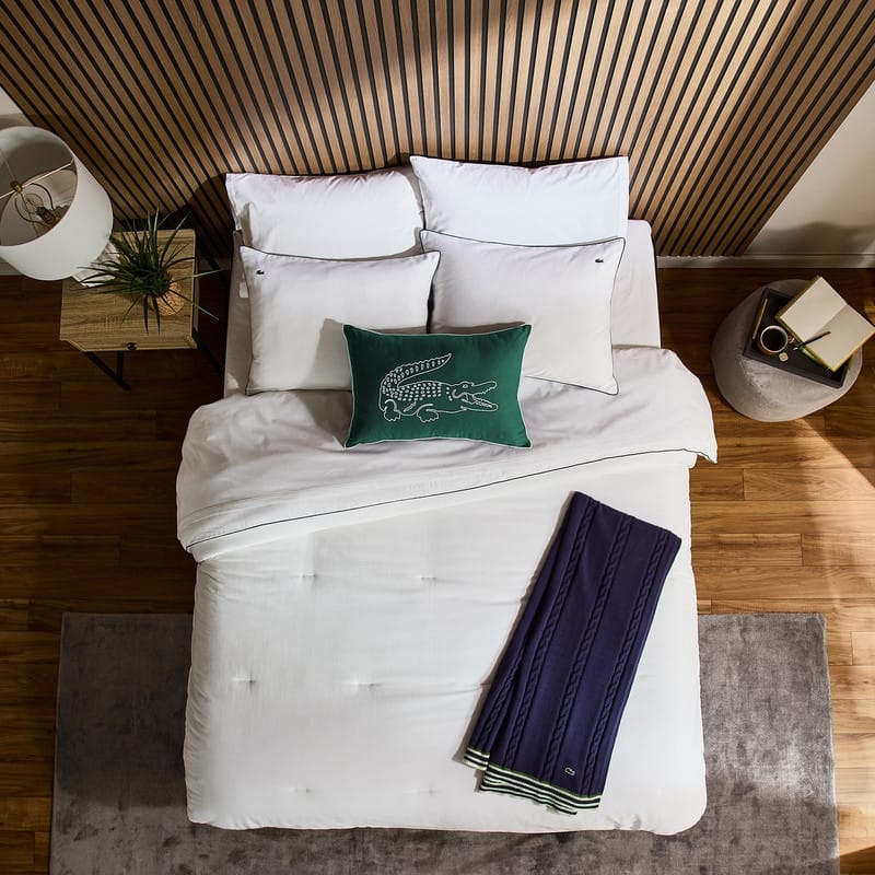 Lacoste Tiebreak 3-Piece Percale Cotton Comforter Set