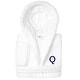 preview thumbnail 10 of 103, Sweet Kids 100% Polyester SUPER PLUSH Double Brushed Hooded Bathrobe with Navy Bookman Monogram Q - Large
