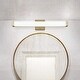 preview thumbnail 18 of 17, 25 Inch LED BATHROOM VANITY LED LIGHT with Acrylic shade 25W Oril Rub Bronze