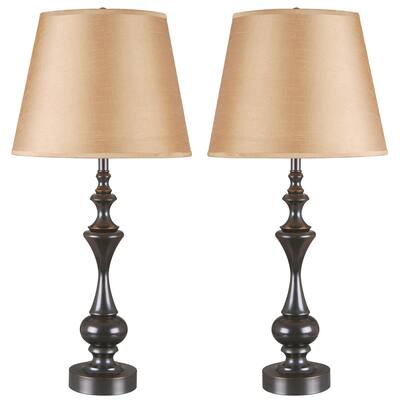 Dolores Oil Rubbed Bronze 2-Pack Table Lamp Set