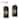 Unique/Statement Dusk to Dawn Outdoor Wall Light with Clear Glass Black Exterior Wall Sconce for Garage（2 Pack)