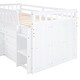 preview thumbnail 23 of 30, Functional and Stylish Loft and Platform Bed Combination with Drawers for Ample Storage Space