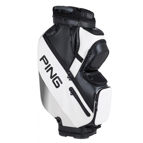 New Ping Dlx Cart Bag White Black New Ping Dlx Cart Bag White Black