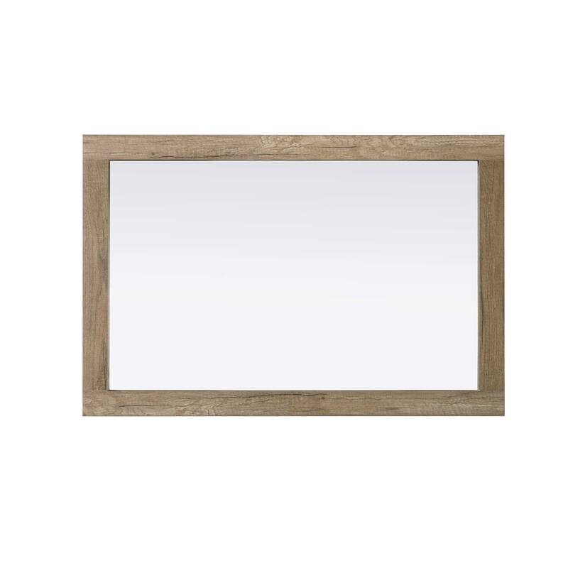 Solene Wooden Rectangle Mirror (24-30 x 36 in.)