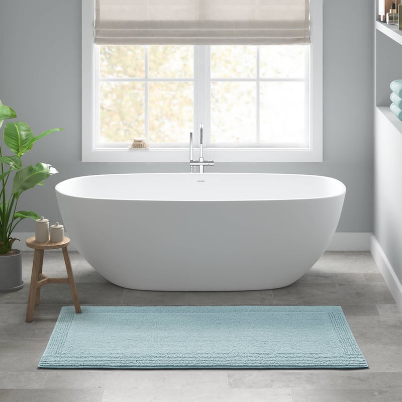 Madison Park Signature Splendor 100-percent Cotton Tufted 3000 GSM Reversible Bath Rug