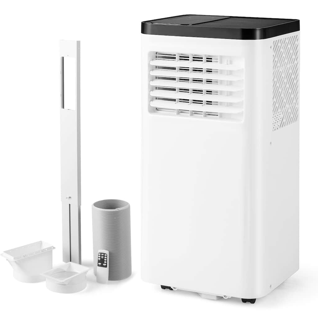 Gymax 8000 BTU Portable Air Conditioner w/ Control Panel & Remote