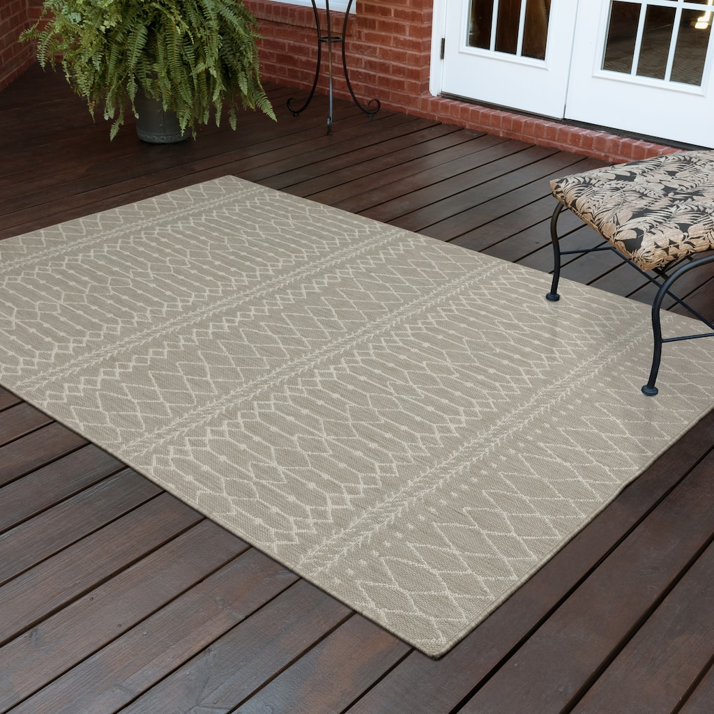 Vista Home Palmetto Primative Tribal Indoor/ Outdoor Area Rug
