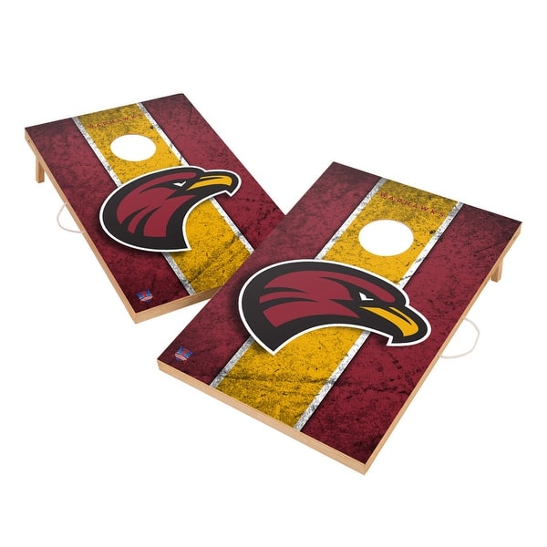 slide 2 of 5, Vintage Louisiana Monroe Warhawks Regulation 2x4 Cornhole Set