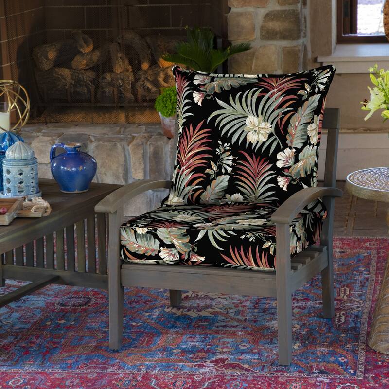 ARDEN Outdoor Foam Deep Seat Cushion Set, 24 in x 24 in