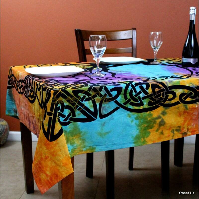 Celtic Tree of Life Tablecloth Square