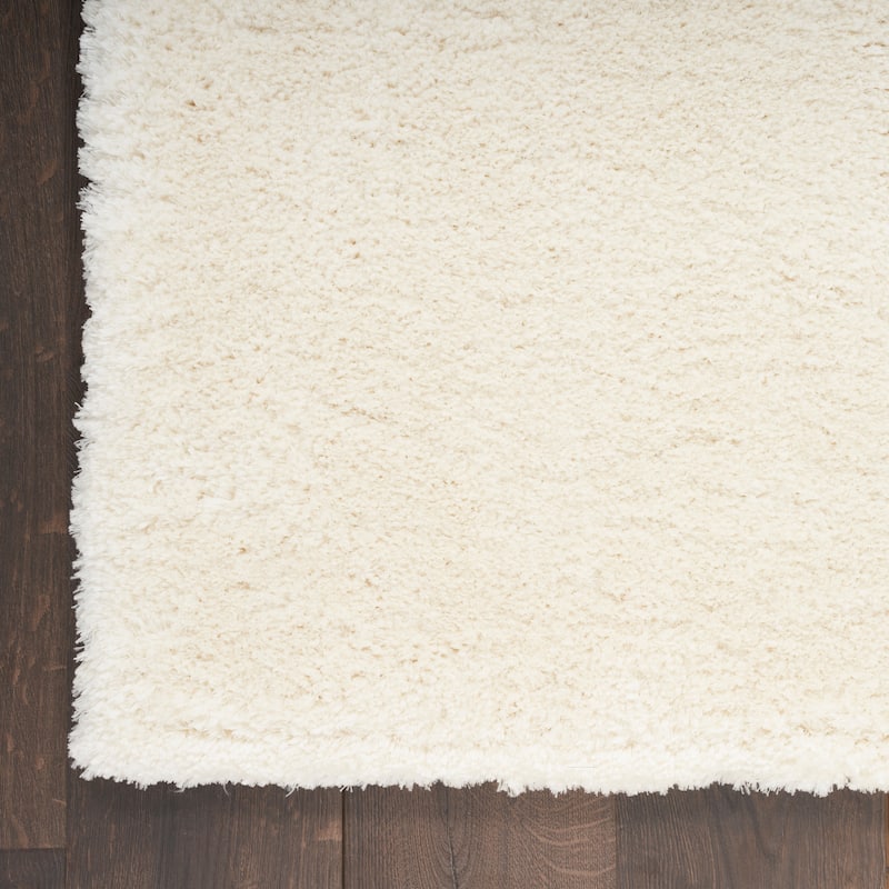 Nourison Luxurious Shag Ultra-plush Pile Glam Solid Area Rug
