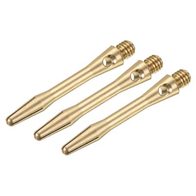 35mm Dart Shafts, Medium 2BA Thread Aluminum Dart Stems - 3 Pack