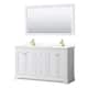Option White, Gold Trim, Giotto Quartz Top