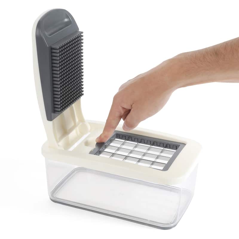 Calphalon Aero 8 in 1 & 5 in 1 Vegatebale Chopper and Dicer, Food Chopper with Container