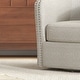 preview thumbnail 14 of 30, Maya Modern Fabric Swivel Chair by Christopher Knight Home - 30.25" W x 31.25" L x 31.25" H