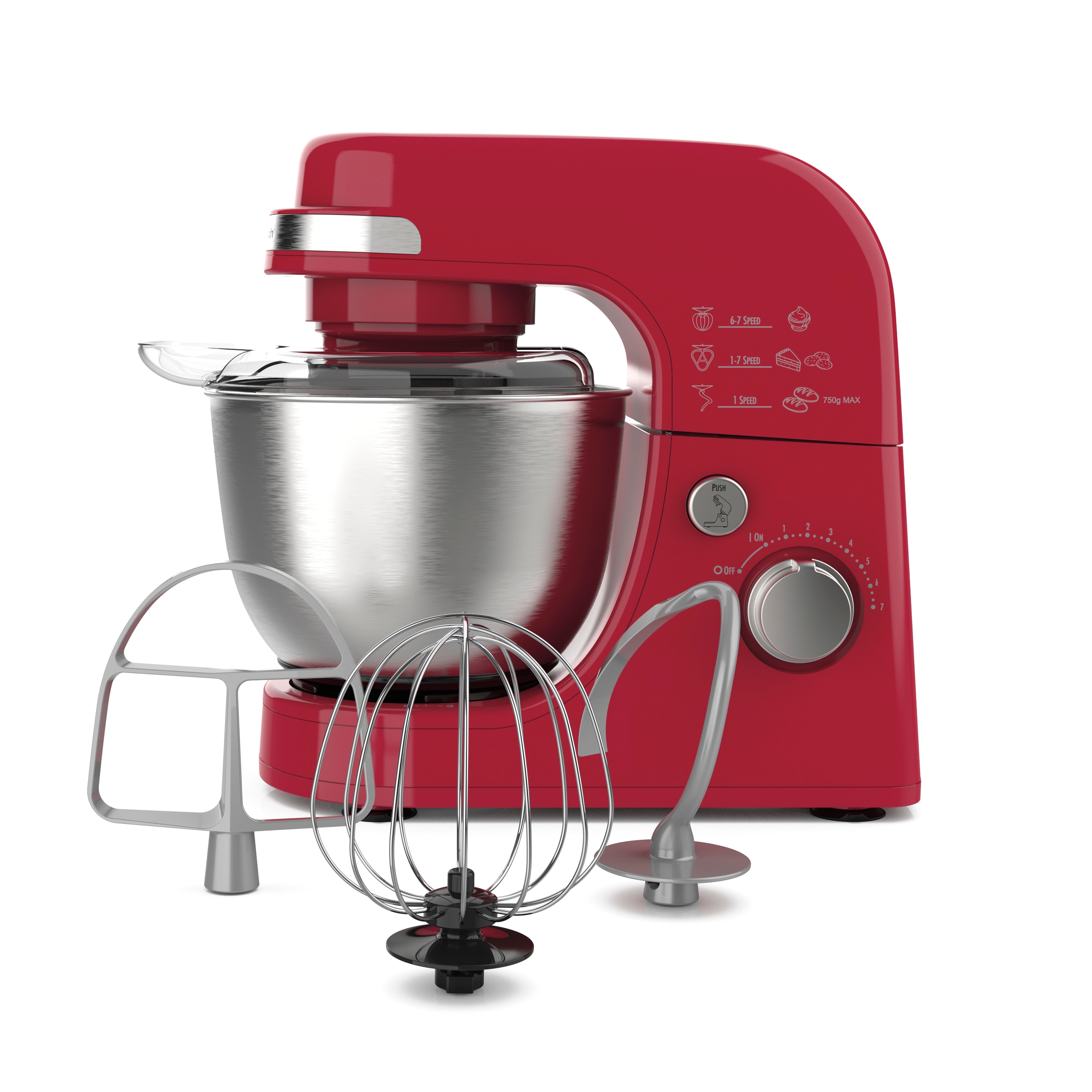 Hamilton Beach 4 Qt 7-Speed Stand Mixer